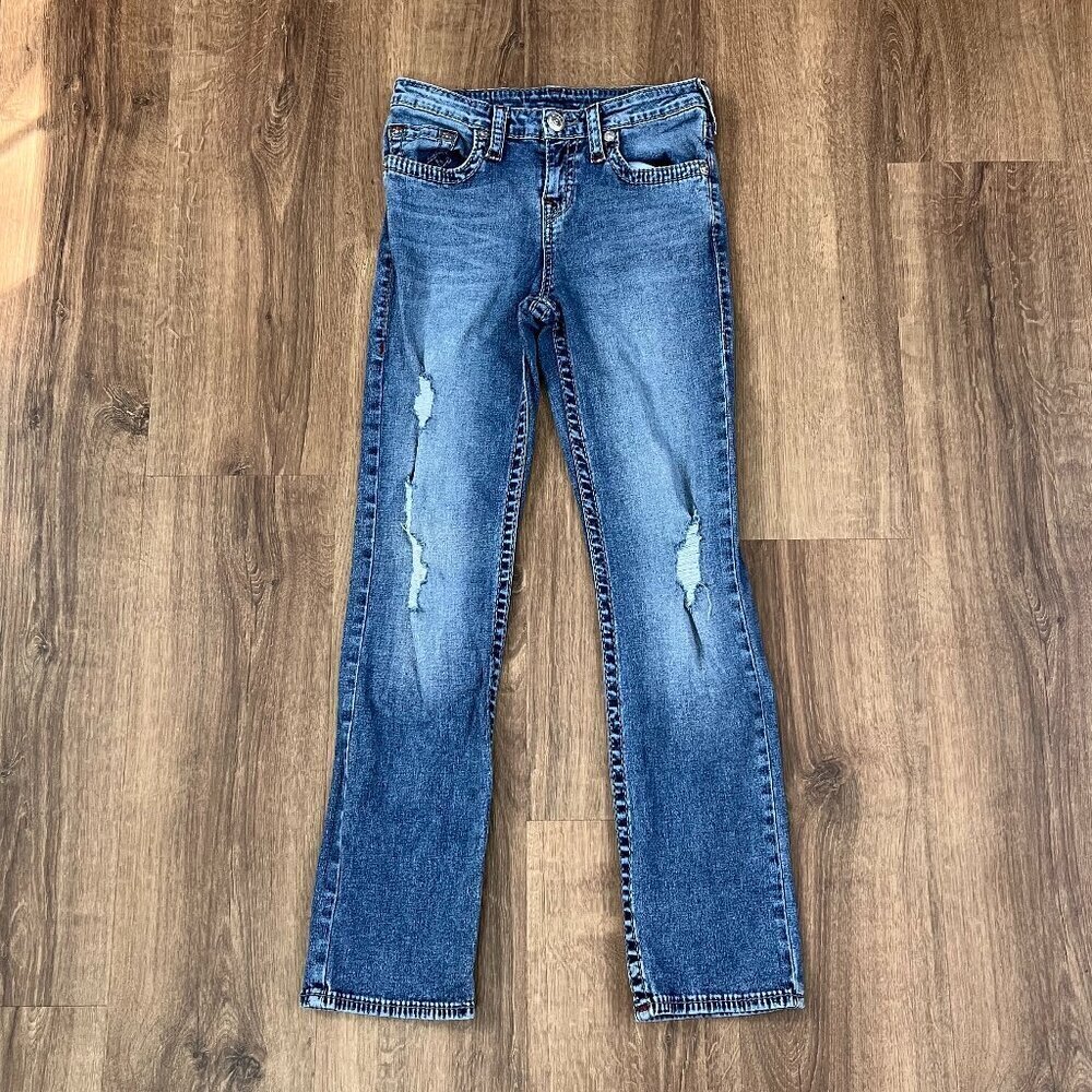 EUC True Religion Distressed Jeans Sz 14